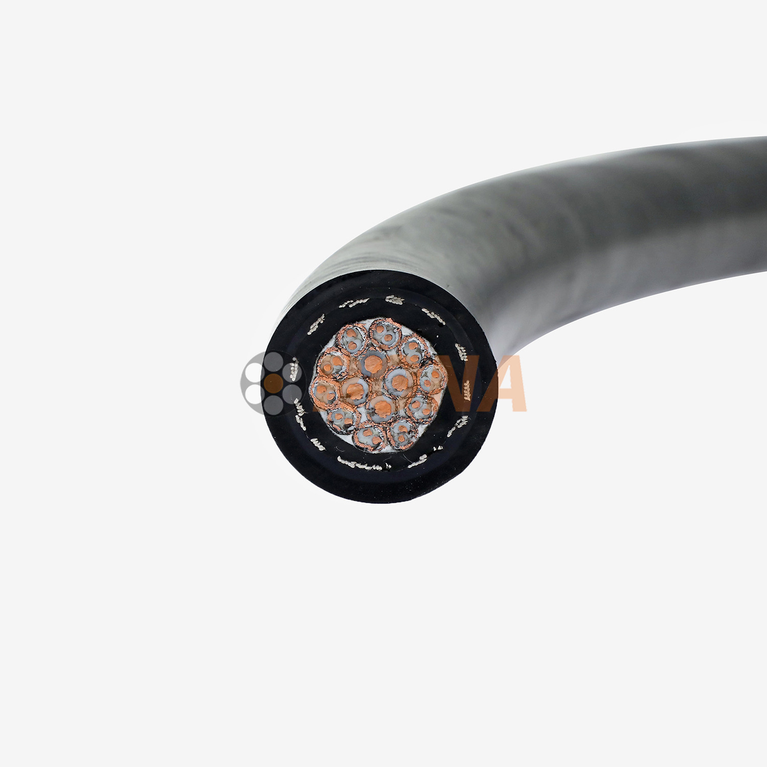 用于水下设备的纵向抗压水密电缆