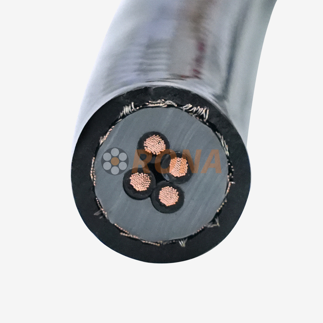 高芬式PUR夹克扭曲的屏蔽拖链柔性电缆