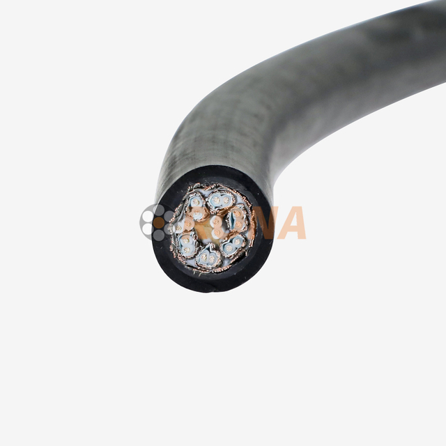 RONA RECH 6&times;（2&times;0.25）P+2&times;2x 0.25mm2横向水密电缆用于水下工业自动化
