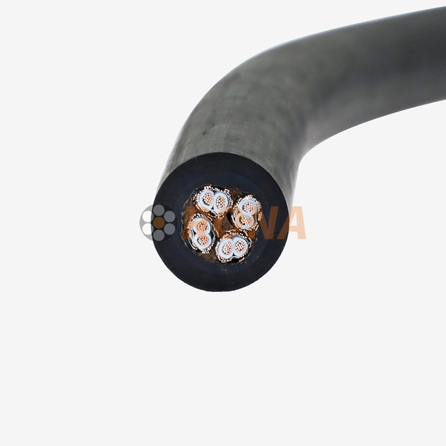 RONA RECH 4&times;（2&times;0.28）P+8&times;2&times;0.35水下设备和工业自动化的横向抗压水电缆