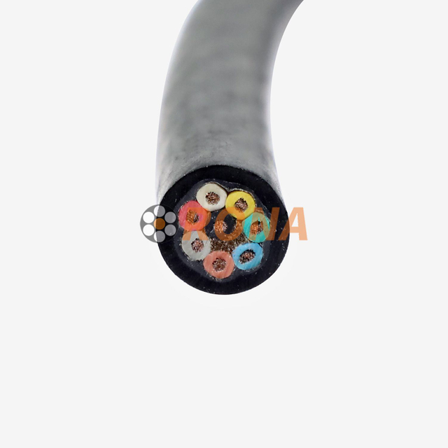 RONA 300〜1000V RECH 8*0.5mm2水下工业自动化的横向水密电缆