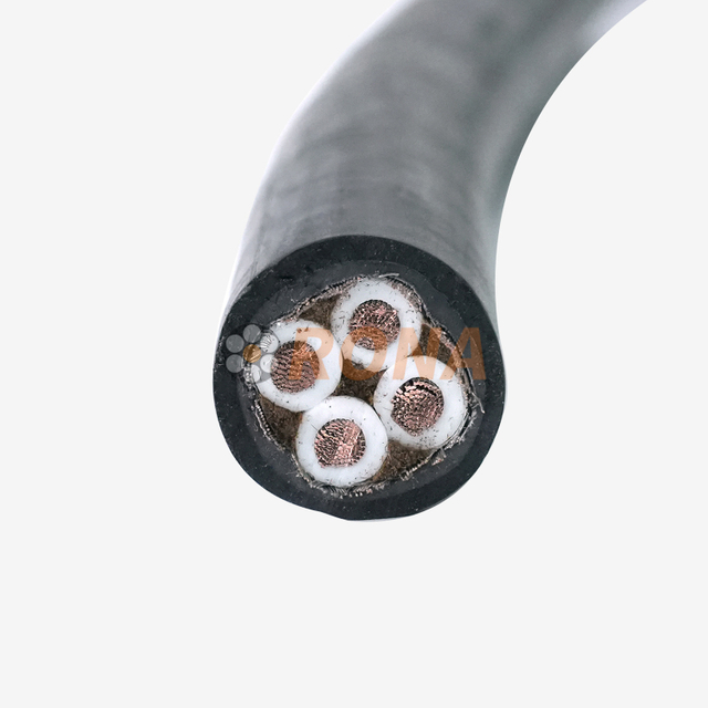 低压300〜1000V RECH 4x6水下电缆连接的水密电缆